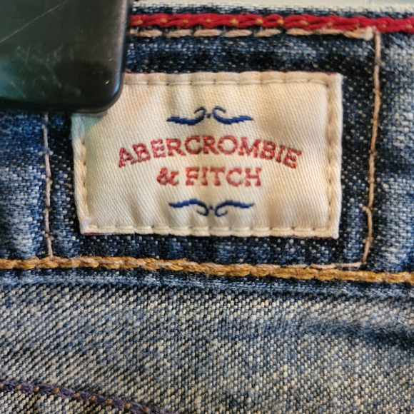 Vintage Abercrombie & Fitch Straight Leg Denim Jeans Pants - Picture 4 of 11